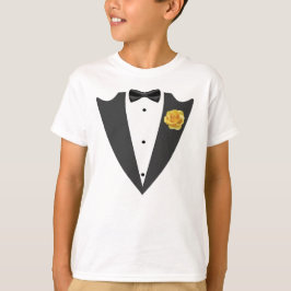 Tuxedo svart och vit T-Shirt