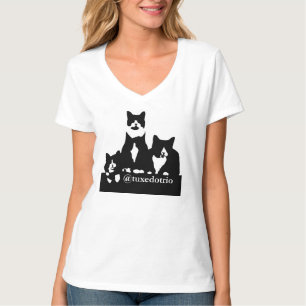 TuxedoTrio kvinna T-tröja T Shirt