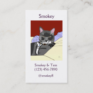 Tuxie kattvisitkortar visitkort