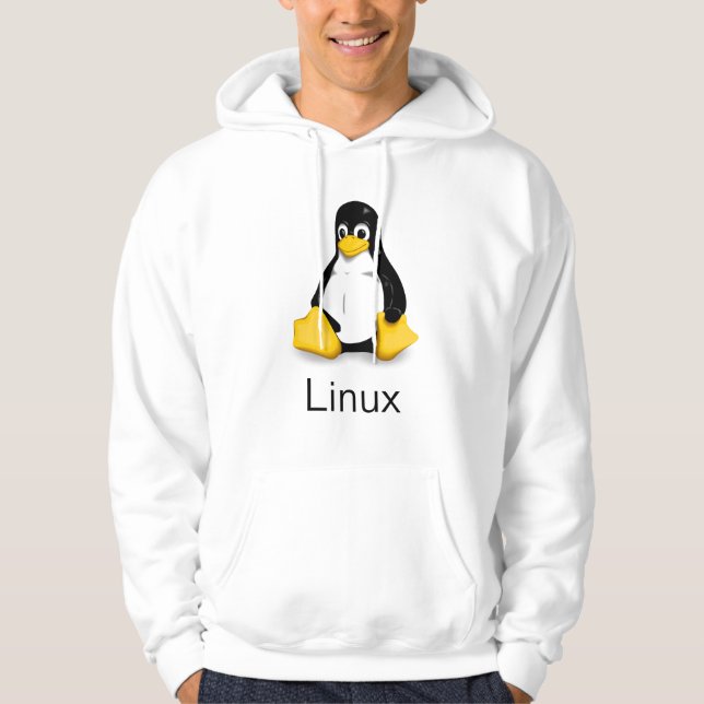 TuxLinuxskjorta Munkjacka (Framsida)