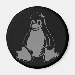 Tuxpingvin - (linuxen, den öppna källan, Copylef Magnet