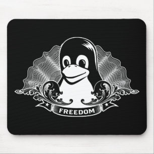 Tuxpingvin - (linuxen, den öppna källan, Copylef Musmatta