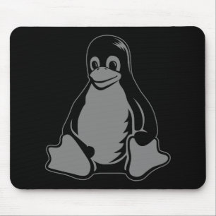 Tuxpingvin - (linuxen, den öppna källan, Copylef Musmatta