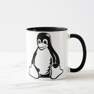 Tuxpingvin - (linuxen, den öppna källan, Copyleft, Mugg
