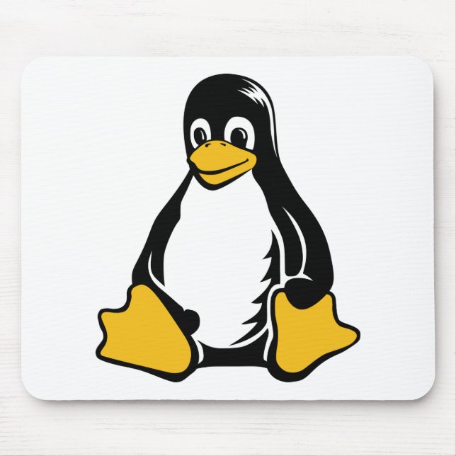 Tuxpingvin - (linuxen, den öppna källan, Copyleft, Musmatta (Framsidan)