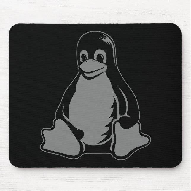 Tuxpingvin - (linuxen, den öppna källan, Copyleft, Musmatta (Framsidan)