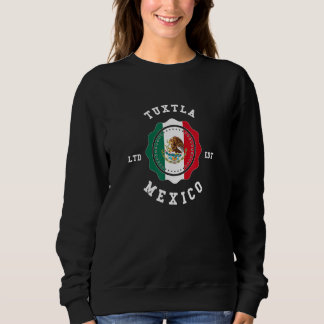 Tuxtla Mexico Flag Badge Vintage T Shirt
