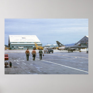 Tuy Hoa Luft Base Vietnam 1969 Poster