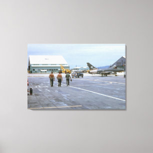 Tuy Hoa Luft Base Vietnam 1969 Wrapped Canvas
