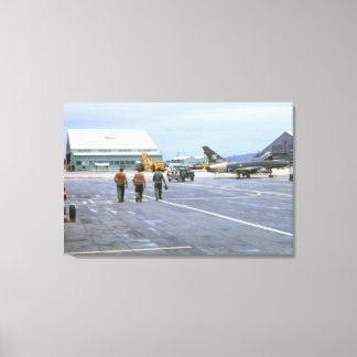 Tuy Hoa Luft Base Vietnam 1969 Wrapped Canvas