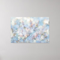 *~* TV2 Lilac Vintage Art Stretched Kanvastryck