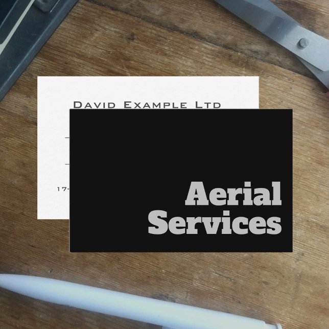 TV Aerial Services Design Visitkort (Skapare uppladdad)