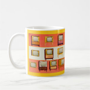 TV-apparater från 1956 Kaffemugg
