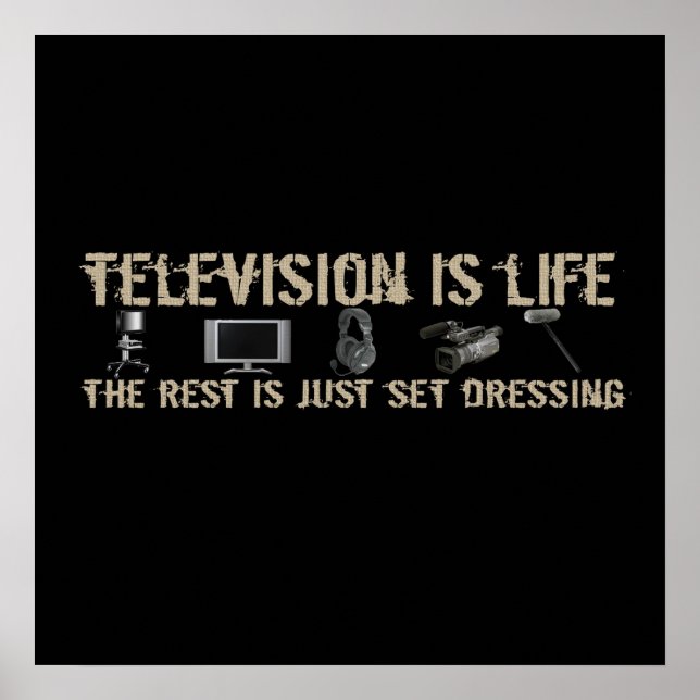 TV är Life Poster (Framsidan)
