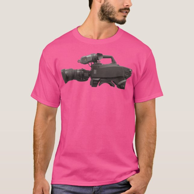 Tv Camera T Shirt (Framsida)