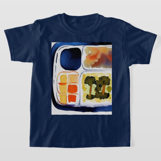 TV-dinner T Shirt (Laydown)