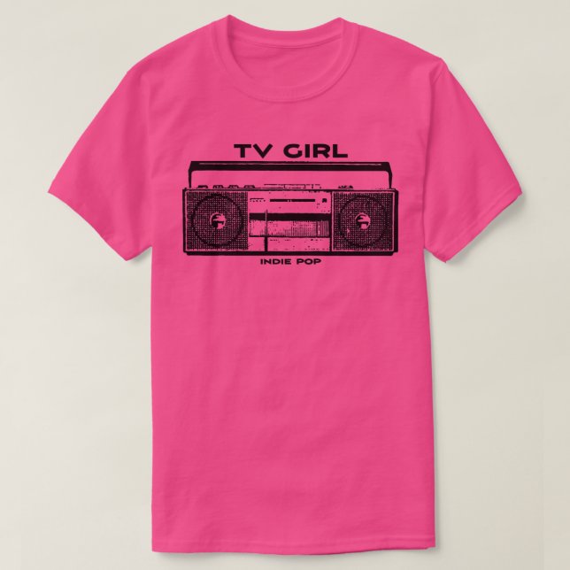 Tv Girl 1 T Shirt (Design framsida)