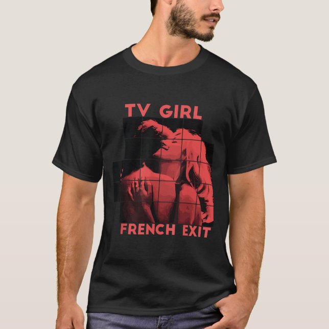 TV Girl Band Frenchs Exit Album T-Shirt (Framsida)