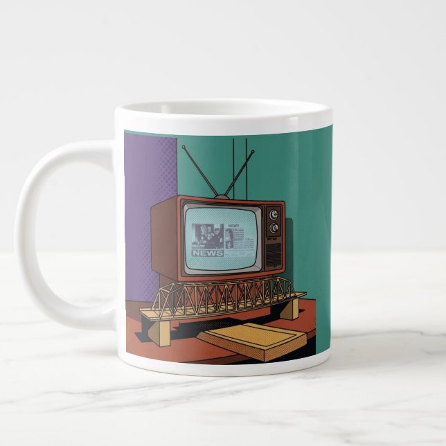 TV JUMBO MUGG (Vänster)