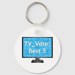 TV:N röstar officiella Keychain Nyckelring