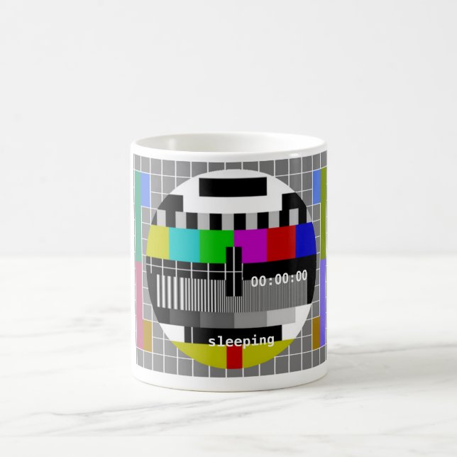 Tv:n testar kortClosedown Kaffemugg (Center)