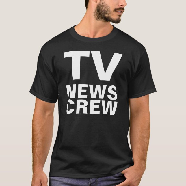 TV NYHETERNA, BESÄTTNING T SHIRT (Framsida)