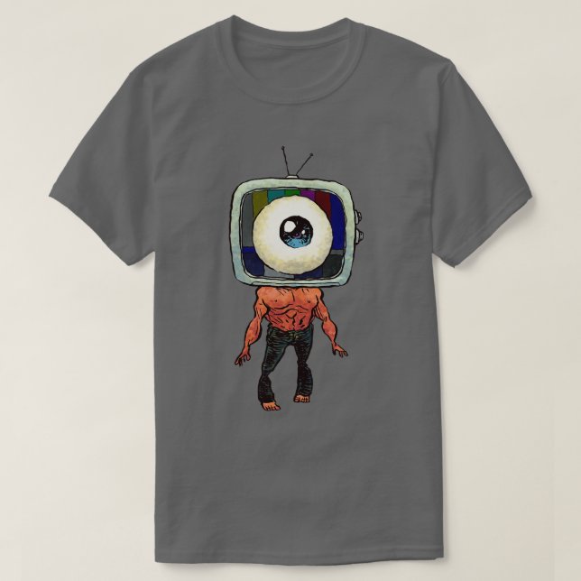 TV ÖGA T SHIRT (Design framsida)