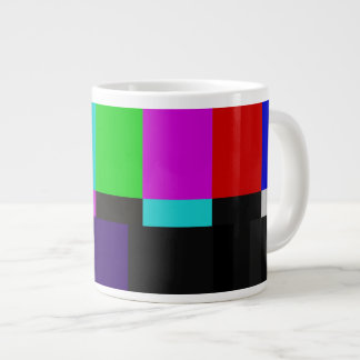 TV pub färg-test Jumbo Mugg