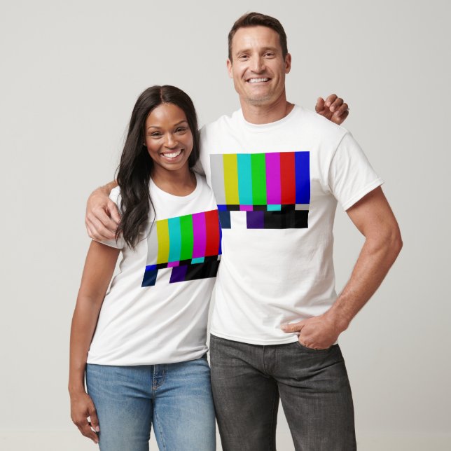 TV pub färg test Tee Shirt (Unisex)