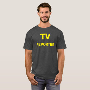 TV-RAPPORTER T SHIRT