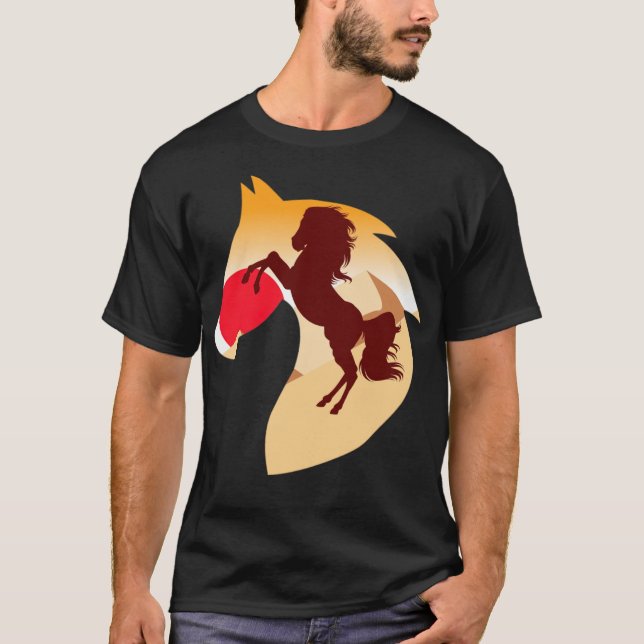 TV-serie för hästdjursloger T Shirt (Framsida)