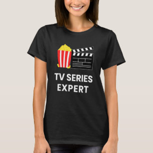 TV-show Binge Watch Tv Series Expert Food T Shirt