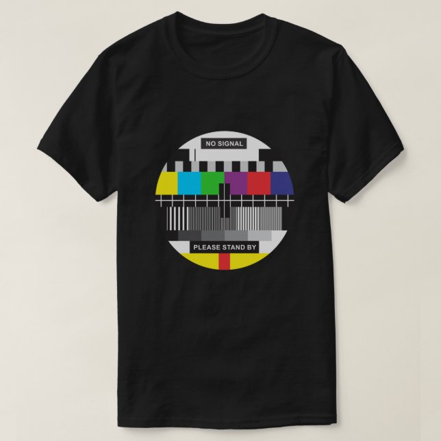 TV-signal T Shirt (Design framsida)