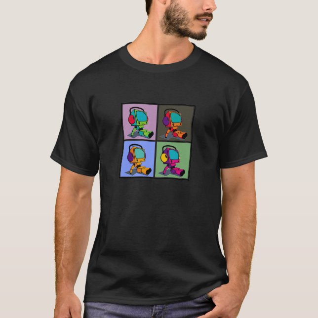 TV_sitting T Shirt (Framsida)