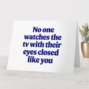 TV-skämt Fars dag  Pappaskämt Make Present Kort