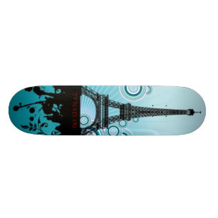 TV SKATE CO. SKATEBOARD BRÄDA 21,5 CM