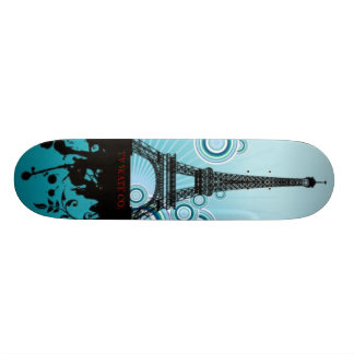 TV SKATE CO. SKATEBOARD BRÄDA 21,5 CM