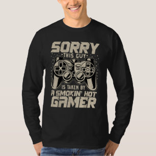 Tv-spel Flickor Den här killen tas av en spela T Shirt
