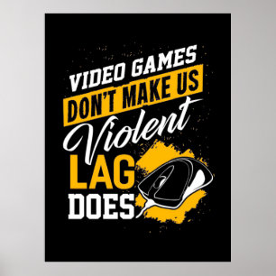 Tv-spel gör inte spelare efterbliven poster