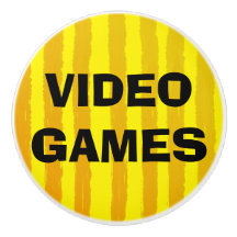 Tv-Spel Gula Orange Ränder