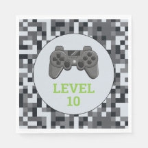 TV-spel Level Up-födelsedagsfest Controller