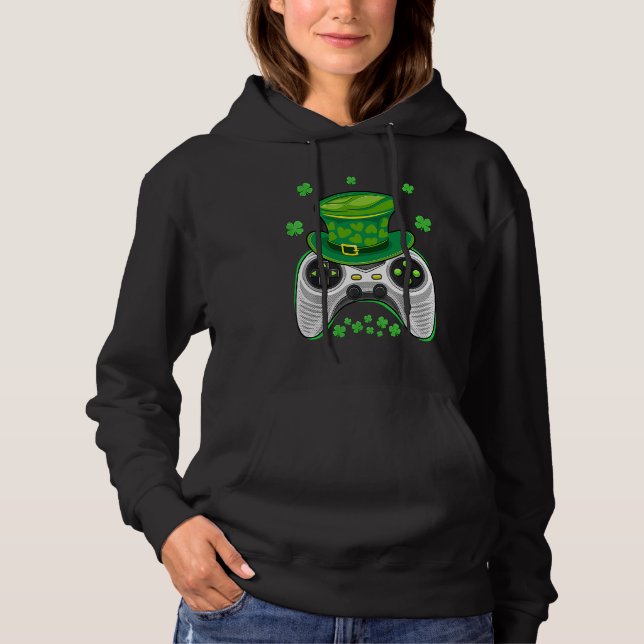 TV-spelkontroll Irländska spelargossar St Patricks T Shirt (Framsida)