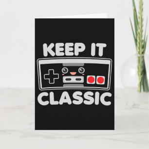 TV-spelskontroll Humor Keep It Clic 80-tal Retro Kort