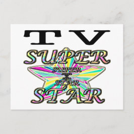 TV Superstar Vykort