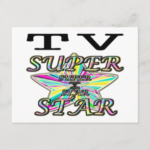 TV Superstar Vykort
