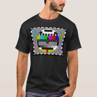 Tv Test Mönster T Shirt
