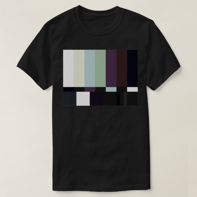 TV-testkort T Shirt (Design framsida)