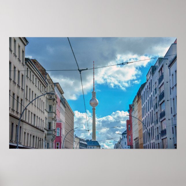 TV-torn, Berlin, Tyskland Poster (Framsidan)