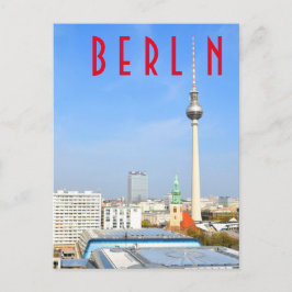 TV-Torn i Berlin, Tyskland Vykort