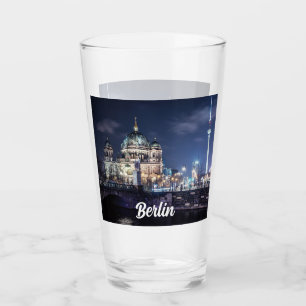 TV torn och Berlins katedral i Berlin, Tyskland Glaskopp